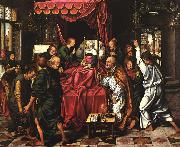 CLEVE, Joos van The Death of the Virgin dfg oil painting artist